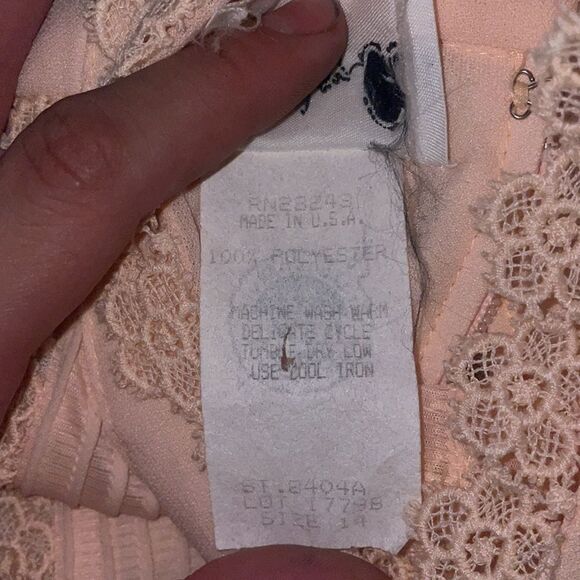 Jennifer Gee Vintage Dress - Blush Rose - Picture 13 of 16